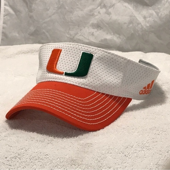Adidas University of Miami Hurricane Ball Cap - Picture 3 of 16